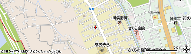 栃木県さくら市草川38-12周辺の地図