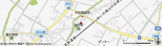 富山県小矢部市芹川1622周辺の地図