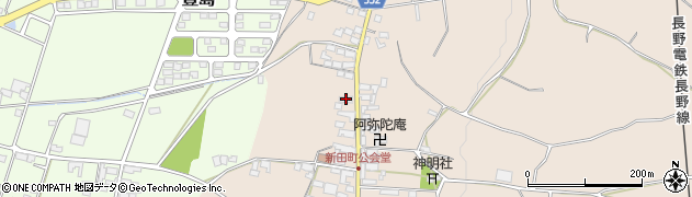 長野県須坂市小河原新田町2719周辺の地図