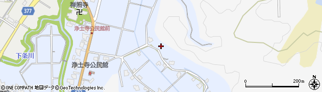 富山県射水市浄土寺（東谷）周辺の地図