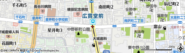 広貫堂前駅周辺の地図