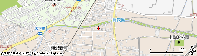 長野県長野市上駒沢87周辺の地図