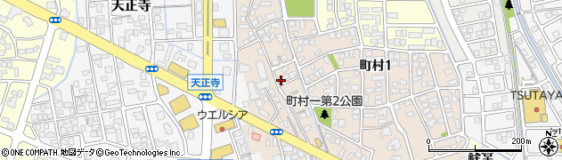 富山県富山市町村94周辺の地図