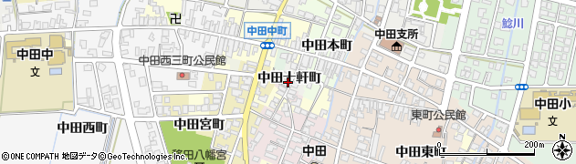 富山県高岡市中田十軒町4882周辺の地図