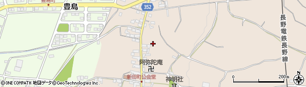 長野県須坂市小河原新田町2734周辺の地図