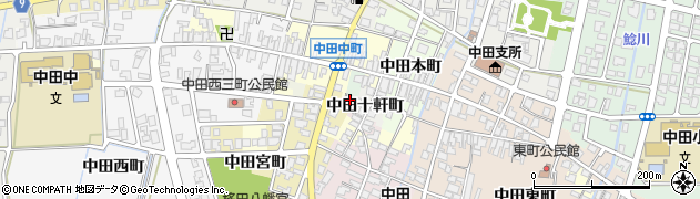 富山県高岡市中田十軒町4886周辺の地図
