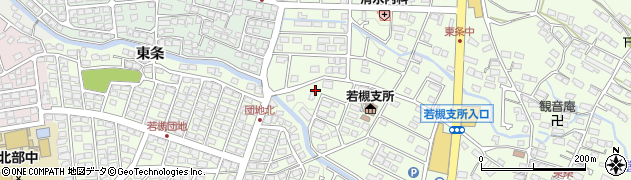 長野県長野市若槻周辺の地図