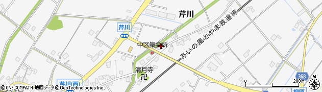富山県小矢部市芹川4149周辺の地図