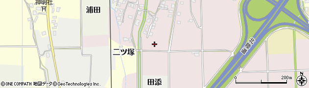 富山県立山町（中新川郡）寺田新周辺の地図