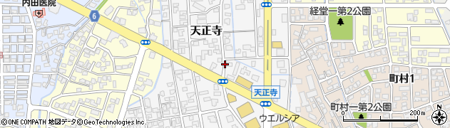 富山県富山市天正寺周辺の地図