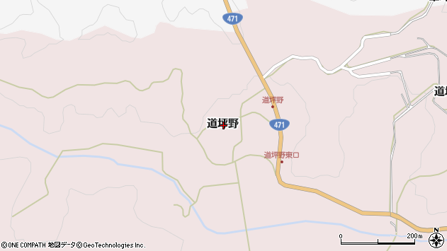 〒932-0061 富山県小矢部市道坪野の地図