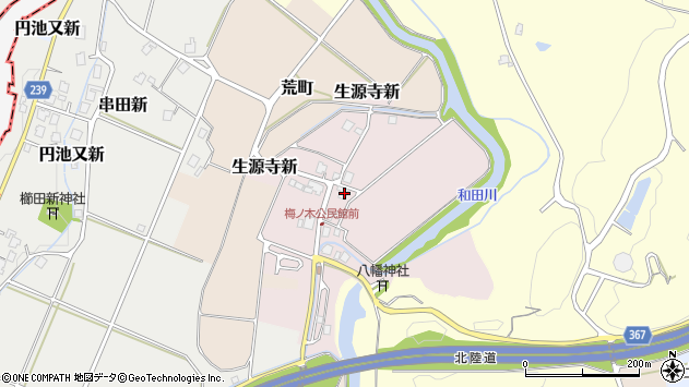 〒939-0415 富山県射水市梅木の地図