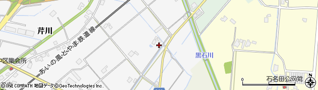 富山県小矢部市芹川366周辺の地図