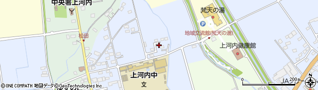 栃木県宇都宮市中里町158周辺の地図