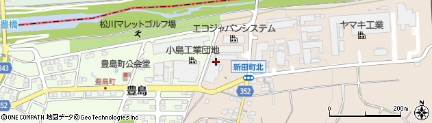 長野県須坂市小河原松川町周辺の地図