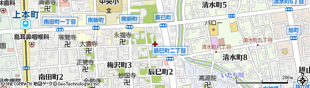 辰巳町二丁目周辺の地図