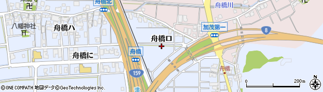 石川県津幡町（河北郡）舟橋（ロ）周辺の地図