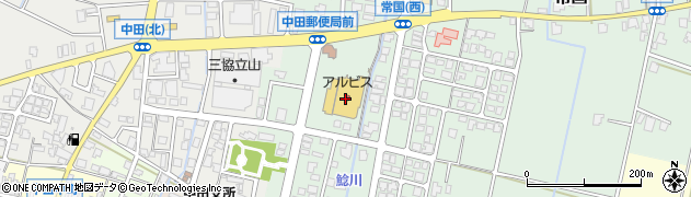 ヤングドライグループヤングドライ　アルビス中田店周辺の地図