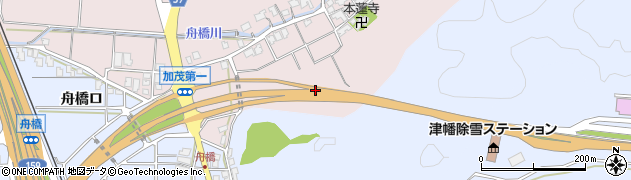 石川県津幡町（河北郡）加茂周辺の地図