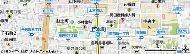 富山県富山市上本町7周辺の地図