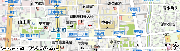 富山寺周辺の地図