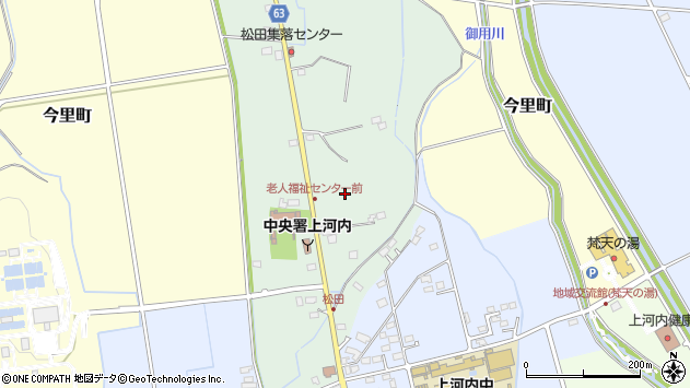 〒321-0407 栃木県宇都宮市松田新田町の地図