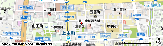 新林証券株式会社　富山本社周辺の地図