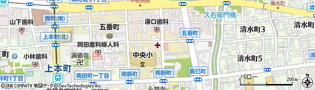 中国工業株式会社　富山営業所周辺の地図
