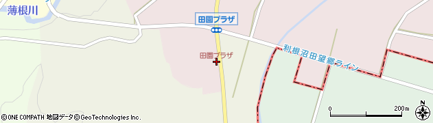 川場田園プラザ周辺の地図