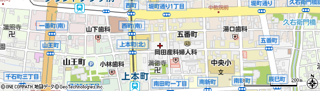 大谷和子こども美術館周辺の地図