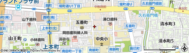 富山信用金庫営業推進部周辺の地図