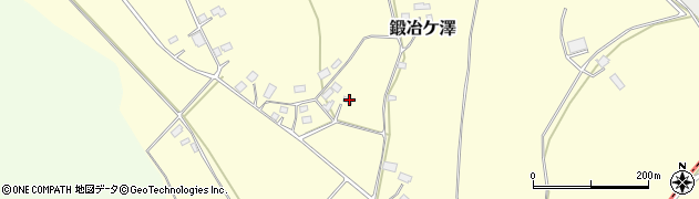 栃木県さくら市鍛冶ケ澤88周辺の地図