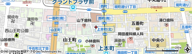 アットパーク富山・飛騨街道駐車場周辺の地図