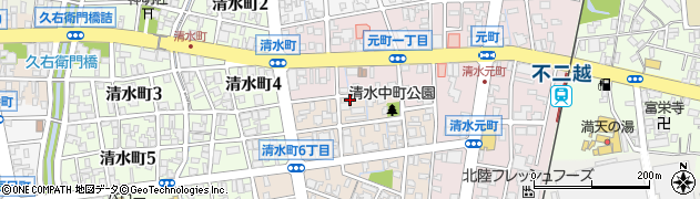 ヤマザキ美容室周辺の地図