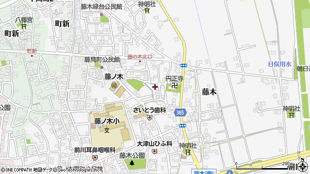 〒930-0936 富山県富山市藤木の地図