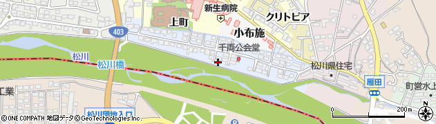 長野県小布施町（上高井郡）千両周辺の地図