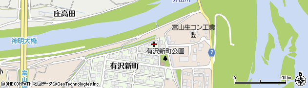 富山県富山市有沢新町10周辺の地図