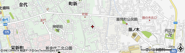 富山県富山市町新183周辺の地図