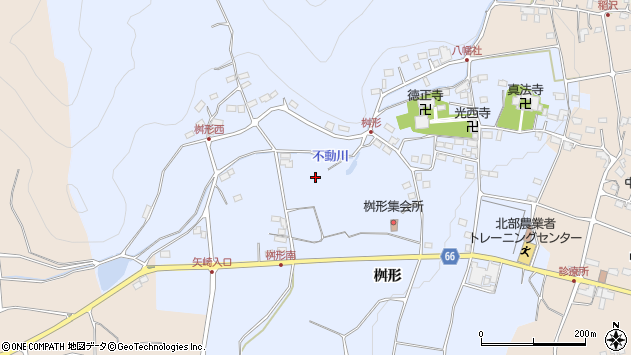 〒382-0803 長野県上高井郡高山村桝形の地図