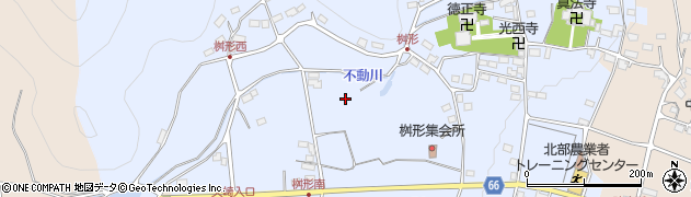 長野県高山村（上高井郡）桝形周辺の地図