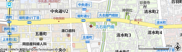 長源寺周辺の地図
