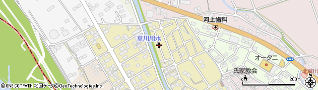 栃木県さくら市草川3周辺の地図