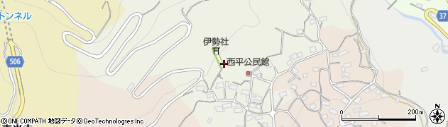 長野県長野市浅川西平1181周辺の地図