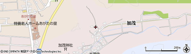 石川県津幡町（河北郡）加茂（チ）周辺の地図