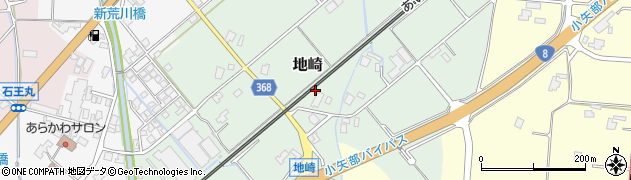 富山県小矢部市地崎周辺の地図