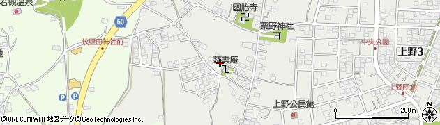 長野県長野市上野周辺の地図