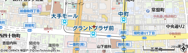 ローズギャラリー 富山大和店周辺の地図