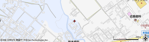栃木県日光市土沢37周辺の地図