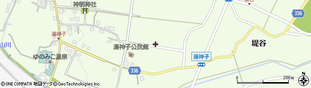 富山県上市町（中新川郡）湯神子周辺の地図