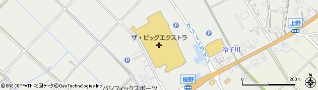 バーミヤン 栃木さくら店周辺の地図